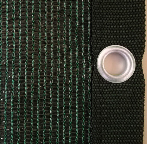 Telo Ombreggiante 90% – 1,8 X 3 M, Rete HDPE Verde Nerastro Con Occhielli, Per Serre E Pergolati - 3